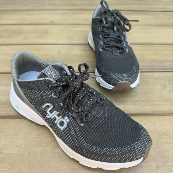 Ryka Shoes - Ryka Devotion X TR Green Trail Walking Shoes Womens 9.5W RE-ZORB Sneakers